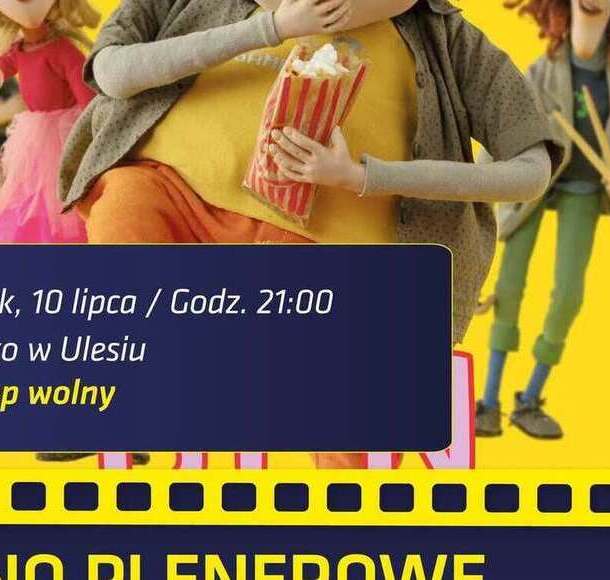 Zdjęcie do 10.07.206 Kino plenerowe w Ulesiu - &bdquo;BEN NIE MA LEKKO&rdquo;. 