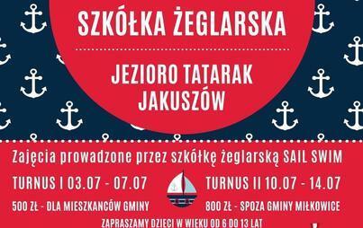 Zdjęcie do Szk&oacute;łka żeglarska 2023