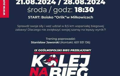 Zdjęcie do Trening do IX edycji &quot;Kolej na Bieg&quot;