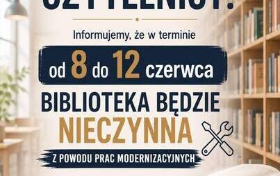 Zdjęcie do Nieczynna biblioteka w Miłkowicach.
