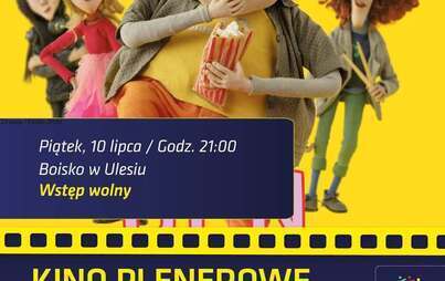 Zdjęcie do 10.07.206 Kino plenerowe w Ulesiu - &bdquo;BEN NIE MA LEKKO&rdquo;.&nbsp;