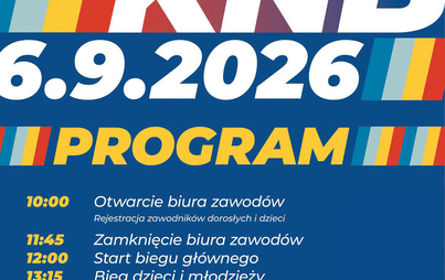 Zdjęcie do XI Edycja Kolej na Bieg już w niedzielę 6.09.2026 r.!