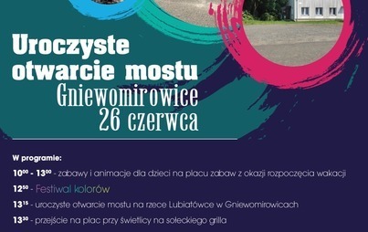 Zdjęcie do Otwarcie mostu