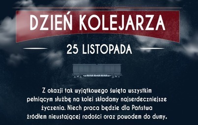 Zdjęcie do Dzień Kolejarza 2021 - życzenia