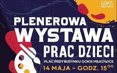 Zdjęcie do Plenerowa wystawa prac dzieci