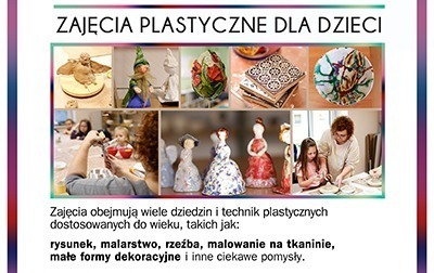 Zdjęcie do Zajęcia plastyczne dla dzieci