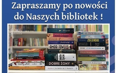 Zdjęcie do Nowości w naszych bibliotekach