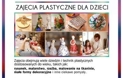 Zdjęcie do Zajęcia plastyczne dla dzieci