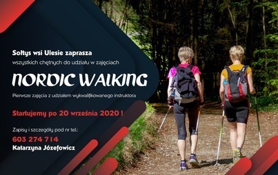 Zdjęcie do Nordic walking